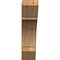 Ekena Millwork Thorton Slat Rough Sawn Bracket, Western Red Cedar, 6"W x 24"D x 24"H BKT06X24X24THR06RWR - alternate 2